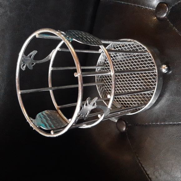 Metal Utensil Kitchen Holder - Picture 2 of 4